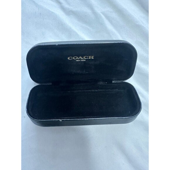 Genuine Coach Designer Sunglasses Glasses Black Hard Case Only - Picture 4 of 5